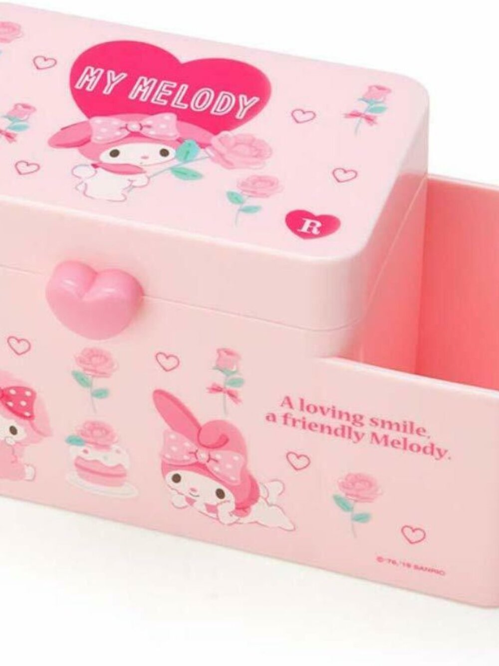 Sanrio My Melody Super Cute Pink Storage Chest Pen / Pencil Stand - Picture 6 of 6